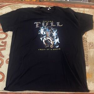 Rare Vintage Jethro Tull Ian Anderson Crest of a Knave Tour Concert T-shirt XXL